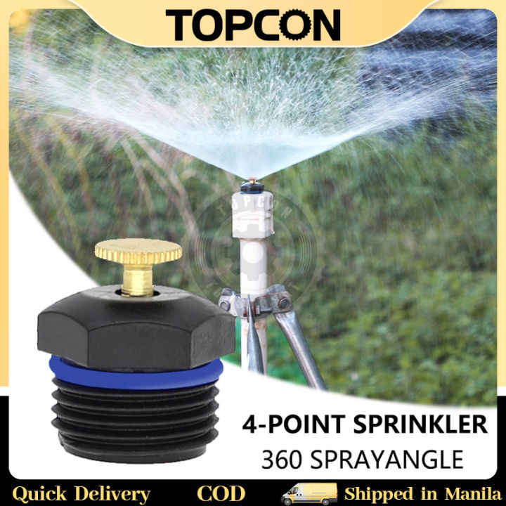 Sprinkle Misting 360 Degree Automation Garden Sprinkler Head Water Misting Spray Nozzle ...