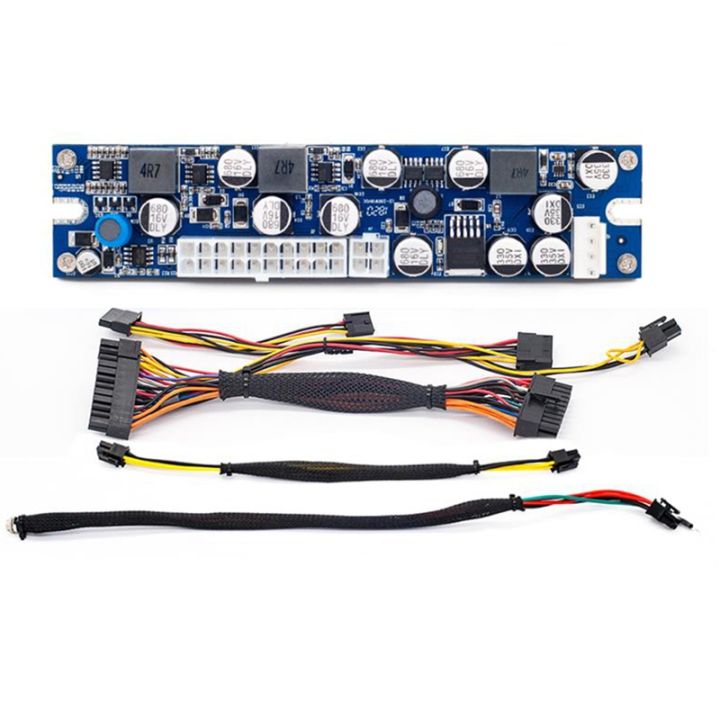 DC 19V DC ATX PSU 19V 200W ATX Switch Mining PSU 24Pin MINI ITX DC to ...