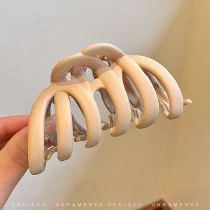 ที่คาดผมรูปฉลามขนาดใหญ่สไตล์เกาหลีสไตล์วินเทจสำหรับผู้หญิง