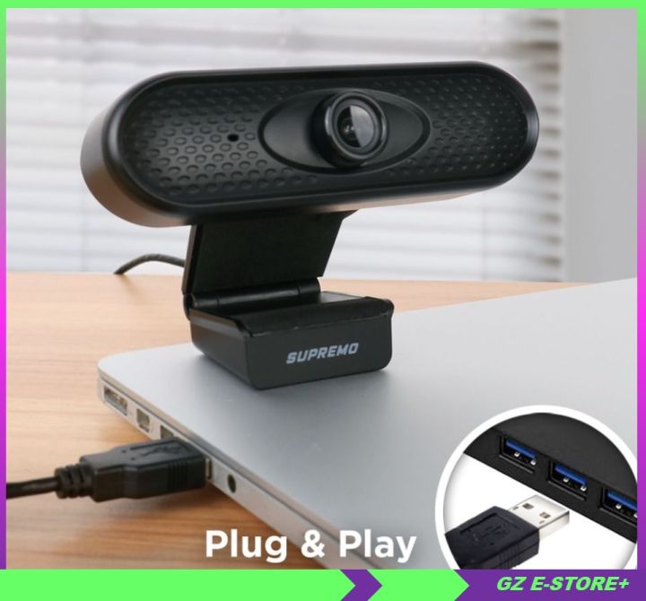 GZestore Supremo 1080P Full HD PC cam Lazada PH