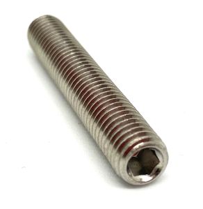 สกรูตัวหนอน M4 เกลียว 0.7 สแตนเลส Hexagon Socket Set Screw Stainless 304 - Lazada