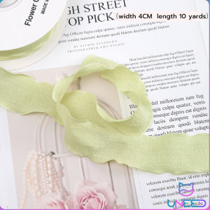 Need. Ruffle Ribbons 10 Yards Wrinkled Wave Edge Ribbon for Bridal Bouquets Gifts Wrapping Wedding Decor