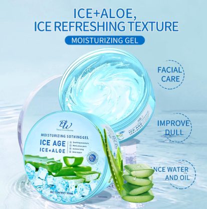 DW 300g Moisturizing Soothing Gel Ice Age Ice Aloe Ice Sensation Moisturizing Gel