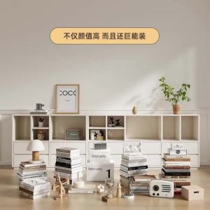 【SG Sellers】Bookcase Bookcase Shelves Storage Cabinet Floor Organizer Storage Cabinet Bedroom Drawer Display Cabinet