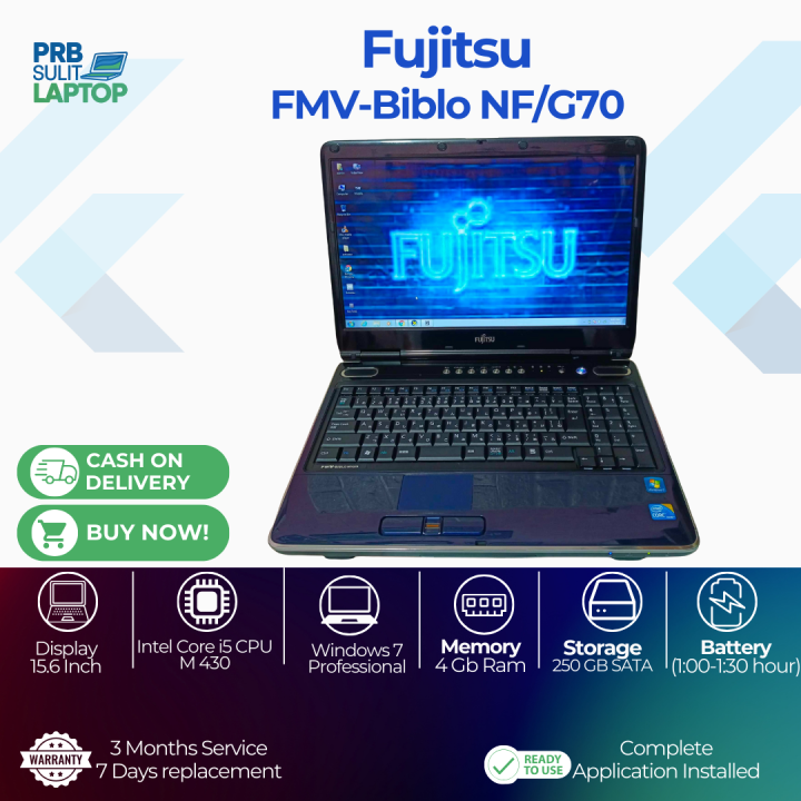 FMV-BIBLO NF/G70  FMVNFG70RG ◆Core i5 ジャ Blu-ray搭載 富士通 中古ノートパソコン FMV-BIBLO NF/G70 Core