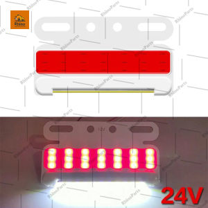 ไฟราวข้าง 12V และ 24V COB 1ชิ้น ไฟข้างรถ ไฟส่องพื้น ไฟสัญญาณรถบรรทุก รถพ่วง หรือทั่วไป (Finlay)