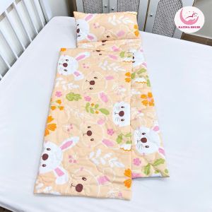 Túi ngủ Katina House cho bé đi học mầm non tiểu học vải tencel mềm mại thoáng mát lành tính