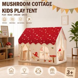 [SG STOCK]  Extra Large Kids Indoor Play Tent Premium Playhouse w/ Mosquito Net Sturdy Baby Castle