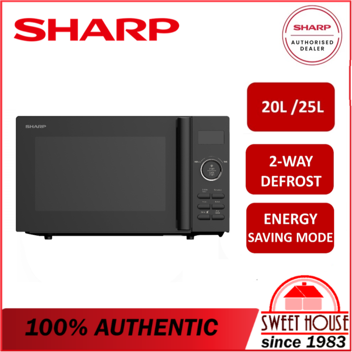Sharp Digital Microwave Oven 20L R2021GK l 25L R3521GK With 2Way