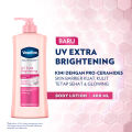Vaseline Lotion Healthy Bright UV Extra Brigthening 400mL. 