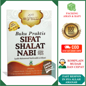 Buku Praktis Sifat Shalat Nabi Disertai Gambar Penjelas Tata Cara Solat Wudhu dan Dzikir Setelah Salat Karya Syaikh Muhammad Nashiruddin Al-Albani Penerbit Darul Haq