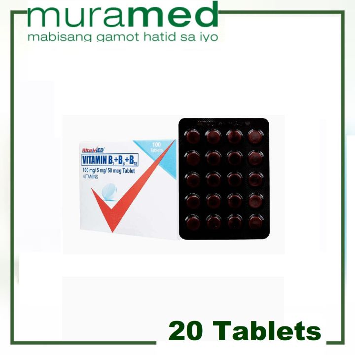 RiteMED Vitamin B Complex Tablet 20's Lazada PH