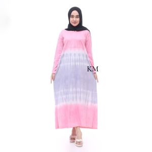 . K-FASHION Gamis Duyung Samara Bahan Knits Premium Busana Wanita Kekinian Best Seler