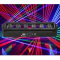 Professional Disco Lights Lazer Six 6 Eyes Heads Moving Dmx Dj Light Beam Laser Bar Suitable for Bar DJ Music Stage KTV. 