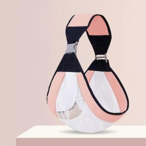 Địu trẻ em địu cho bé sơ sinh nhiều tư thế vải lưới mềm mát gọn nhẹ dễ dàng sử dụng