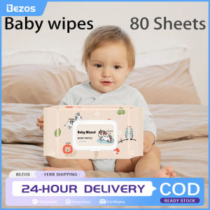【Buy 1 Take 1】80pcs per pack Unscented Baby Wipes Baby Products Baby Needs Maternity Sale Wipes Collection Power Wet Wipes Big Pack Wipe Organic Wipes Refreshing Wipes for Adult 100% Chlorine Free