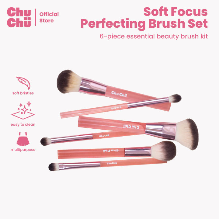 Check out Chu Chu Soft Focus Perfecting Brush Set [brush set]. Get it on Lazada now!