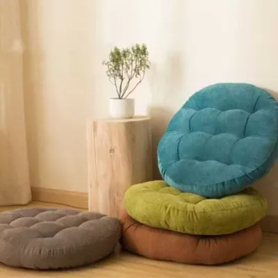 Bantal Duduk Alas Kursi Bantal Kursi Lesehan Diameter 35Cm