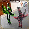 Boneka Lucky 13 Gerakan Multi-Sendi Mainan Dummy Action Figure. 