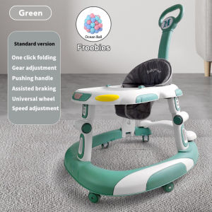 Woop Baby Walker Infant Toys Foldable Walker Stroller For Baby boy and Girl With Foot Pad