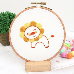 Embroidery Kit Colorful Pemula Ideal/Menyulam Untum Kit Pemula Colorful/Hand Embroidery Kit For Beginner
