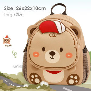 Toddler Backpack for Girls 3-5 Years Old Cartoon Pink Rabbit School Bags Kindergarten Kids Kawaii Bag Mochila Infantil Escolar