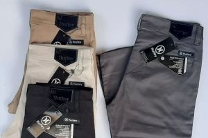 Celana Panjang Slimfit Chino/Cino/Chinos Pria/Cowok Pensil - Krem(Cream)/Abu(Grey)/Hitam(Black)