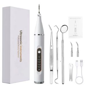 【24H Ship】Tooth Cleaner Tartar 42Khz Ultrasonic Tartar Remover Smart Ultrasonic Teeth Cleaner Tartar Remover