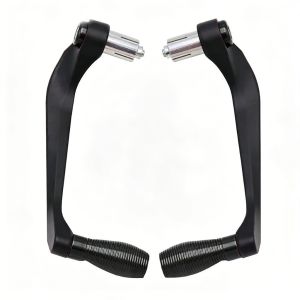 Yimix 2PCS Universal Motorcycle Hand Guard Carbon CNC Alloy Brake Lever Protector Set for Scooter E-Bike 16-18mm