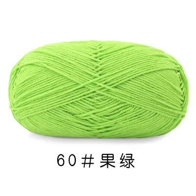 100g/Pc 5Ply Milk Cotton Soft Warm Yarn Knitting Yarn for Hand Knitting Baby Yarn for Knitting Crochet DIY Yarn Crochet