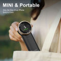 Orashare HF03 Mini Fan Portable Rechargeable 3 Wind Speeds Handy and Lightweight With Built in 1500mAh Digital Display Long Battery Mini Handheld Fan For Commuting To Work And Outdoor Sports. 