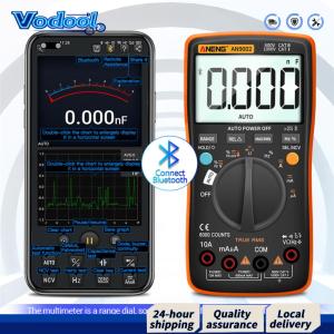 【Fast delivery】 มัลติมิเตอร์ดิจิตอลบลูทูธ 6000 ค่าพร้อมฟังก์ชันวัดแรงดันไฟฟ้าและกระแสไฟฟ้าแบบพกพาสำหรับช่างไฟและงานซ่อมบำรุง