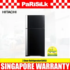 Bulky) HITACHI HRTN6443SAGBKSG 2 Door Top Freezer (409L) | Lazada
