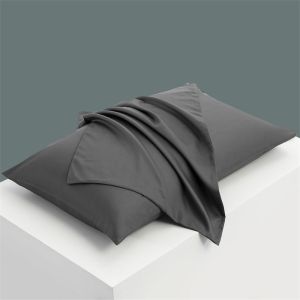 ปลอกหมอน Pillowcase ขนาด19 x 29 นิ้ว (48 x 74 cm) ปลอกหมอนผ้าฝ้ายซัก ผ้าฝ้าย สีพื้น ไม่ซีดจาง