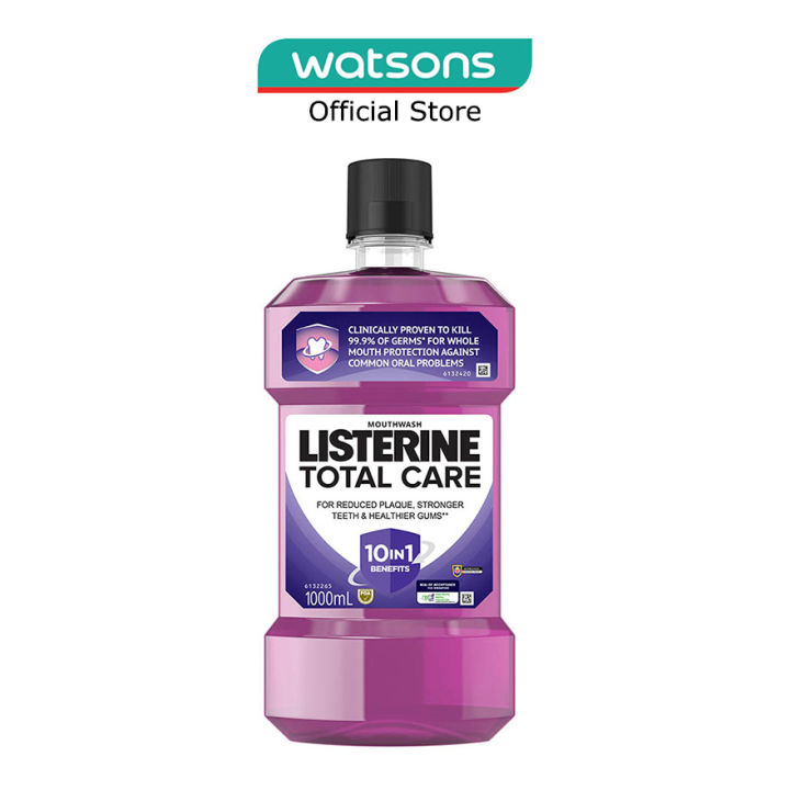 LISTERINE Total Care With 10In1 Benefits Mouthwash 1000ml Lazada Singapore