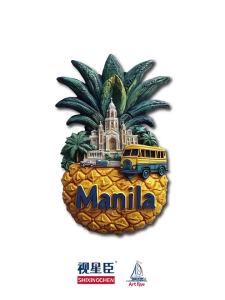[Magnet]Designer Manila Pineapple Refrigerator Magnet Philippines
