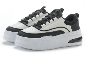 Luxus Reina Sepatu Sneakers Sepatu Sneakers Wanita Import Sport Shoes Cream LX1005