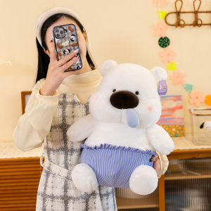 Snotty bear plushie cute teddy bear plush toy doll bed pillow comfort sleep doll kid birthday gift