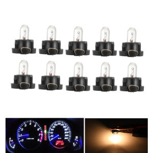 [MIETAO] 5Pcs T3 T4.2 LED Bulbs Car Interior Wedge Dashboard Warming Indicator Lamps