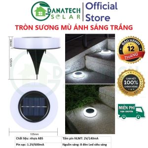 Đèn tròn sương mù năng lượng mặt trời trang trí sân vườn chậu cây đèn led ngoài trời kháng nước