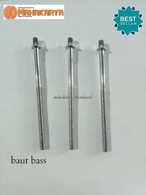 Baut Bass Drumband M6 Panjang 11 cm