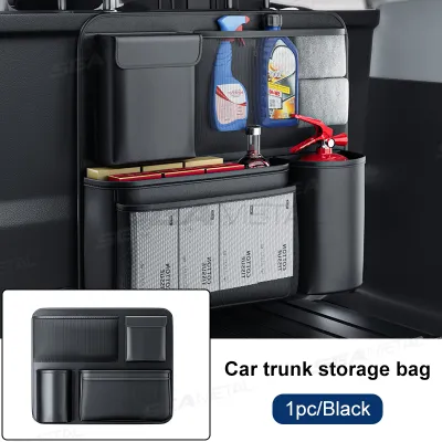 SEAMETAL Car Seat Back Organizer Multi Pocket Storage Bag Tablet Holder High Quality Premium Leather CAR SEAT ORGANIZER