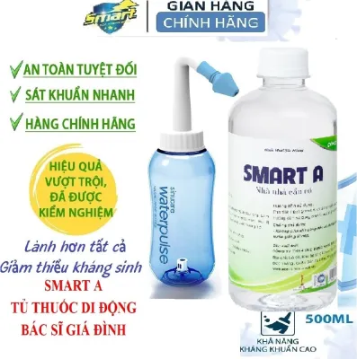 Bình Xịt Rữa Mũi 300ml Waterpulesa Vệ sinh Mũi - Xoang Sản Phẩm Shop Trọng Đức Smart hỗ trợ sức khoẻ