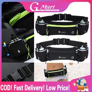 ⭐【LazTop Seller】【Free 2pcs Bottle】Running Waist Bag Marathon Running Bag Men Women Outdoor Riding Fitness With Water Bottle Waterproof Phone Sport Belt Waist Bags Running-Waist-Bag