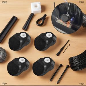 [COD] dfgje 4PCS 3D Printer DIY Accessories AMS Upgrades Panda AMS Guard Inlet Ring Protector For Bambu Lab X1C P1S P1P