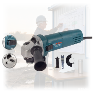 4 Inch Cordless Angle Grinder – Makita Original Battery-Operated High-Efficiency Grinder Tool