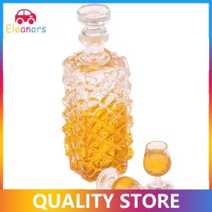 Eleanor Dollhouse Accessories Miniature Model Props Simulation Wine Bottle Combination