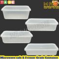 500 650 750 1000 ml Freezer Grade Rectangular Container with Lid [ 50sets± ] Disposable Plastic Food Lunch Box / Bekas Makanan - TAGE T500R T680R T750R T1000R 500ml 680ml 750ml 1000ml. 