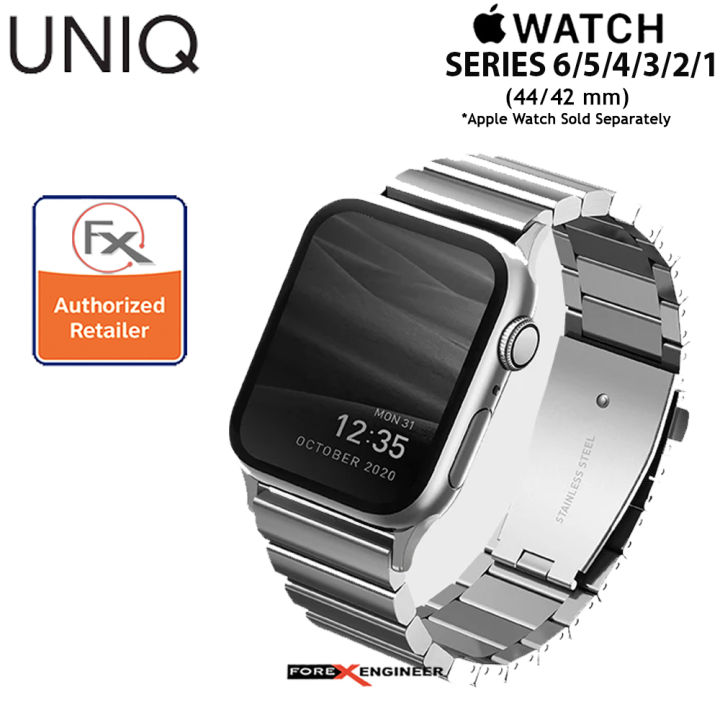 UNIQ Strova Stainless Steel Watch Band for Apple Watch Series 7 / SE ...