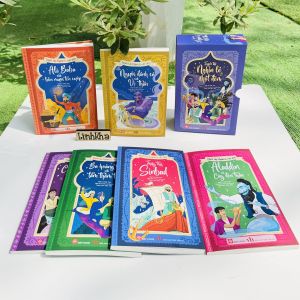 Hộp boxset Trọn Bộ 6 Cuốn Truyện Tuyển Tập Nghìn lẻ một đêm - Sách thiếu nhi Đinh Tị